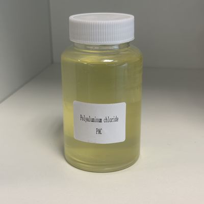 Yellowish Liquid High Purity Water Treatment chemicals Pac poly aluminium chloride Drinking Water Purification Treatmen