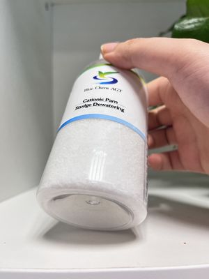 Cationic Polyacrylamide CPAM Sludge Dewatering Chemical Flocculant Drinking Water Treatment