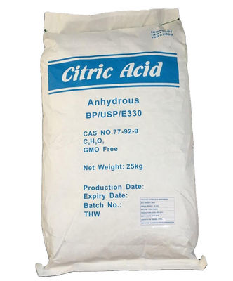 Food Grade Citric Acid Cas No 77-92-9 fast delivery white powder anhydrous