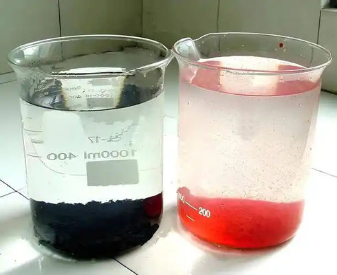 Colorless Or Light Color Sticky Liquid Textile Wastewater Decolorization Ph Value 7-9 Effective Decolorization Solution