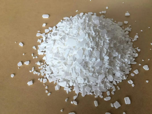 White Calcium Chloride Powder Ph 7-8 10% Solution Chemical Formula CaCl2 For Swimming Pool Maintenance